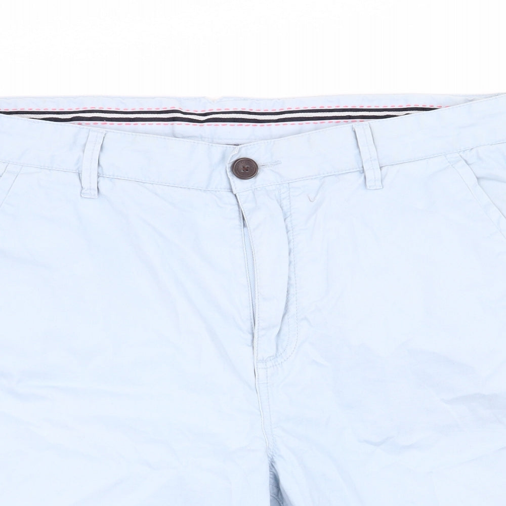Crew Clothing Mens Blue   Chino Shorts Size 34 in