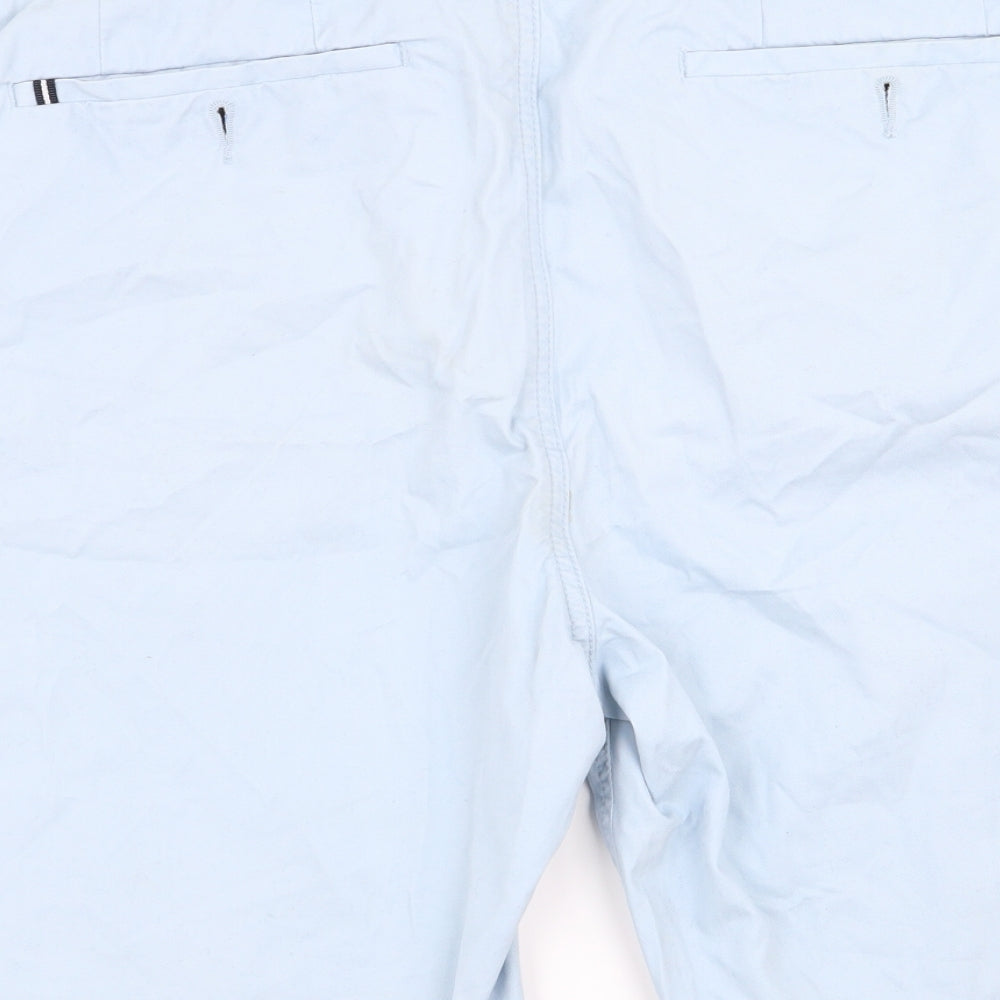 Crew Clothing Mens Blue   Chino Shorts Size 34 in
