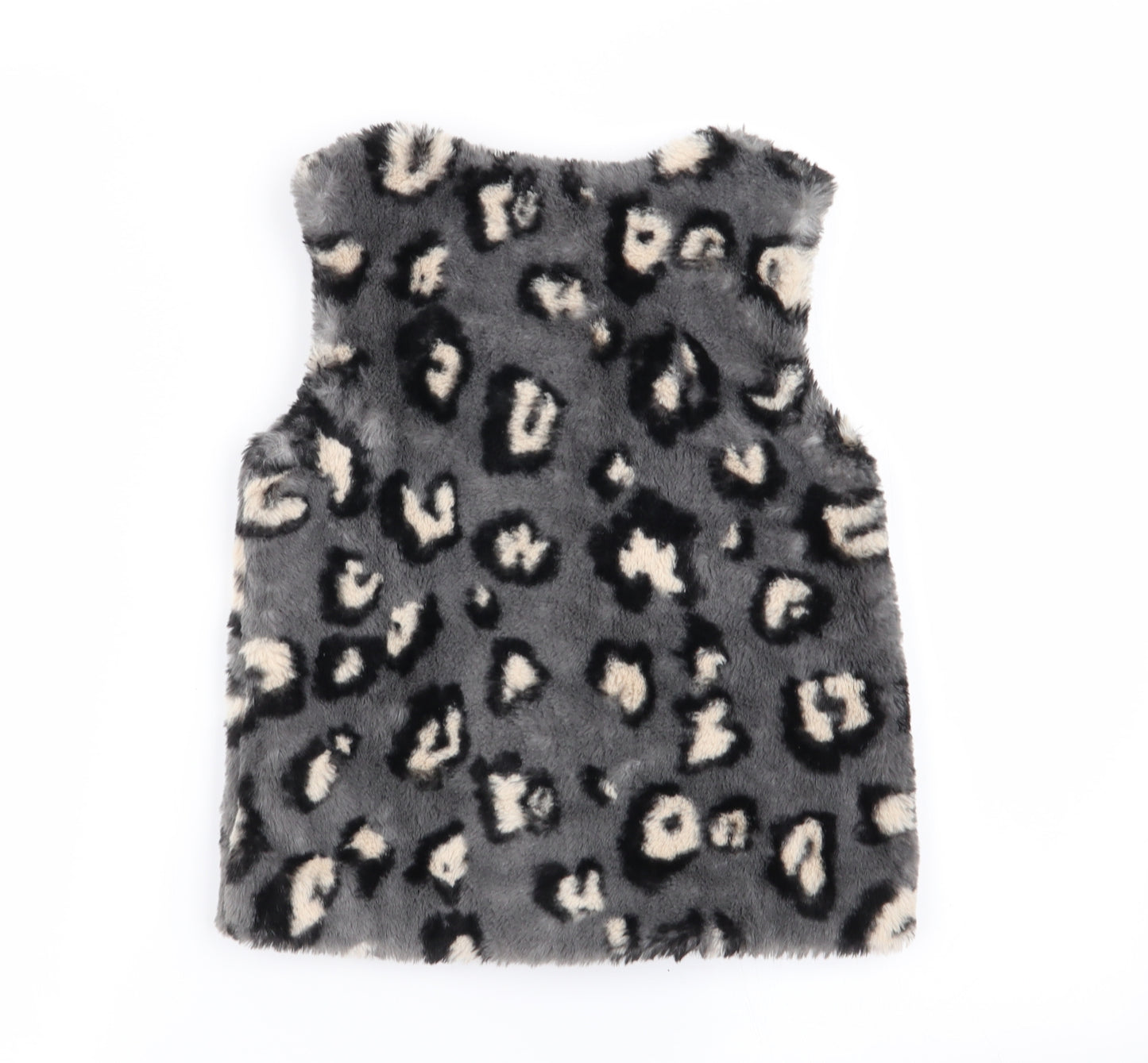 NEXT Girls Multicoloured Animal Print  Gilet Coat Size 4-5 Years