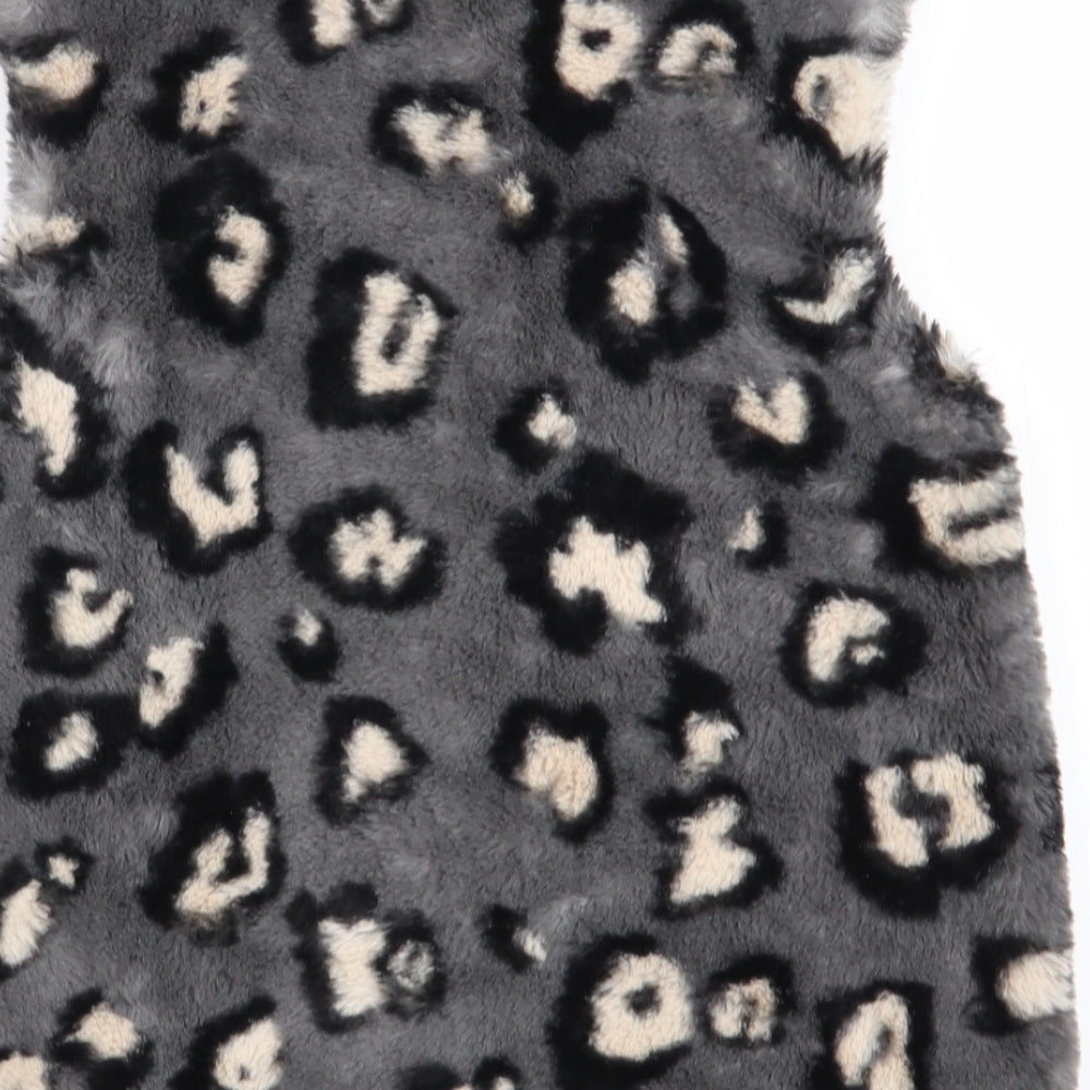 NEXT Girls Multicoloured Animal Print  Gilet Coat Size 4-5 Years