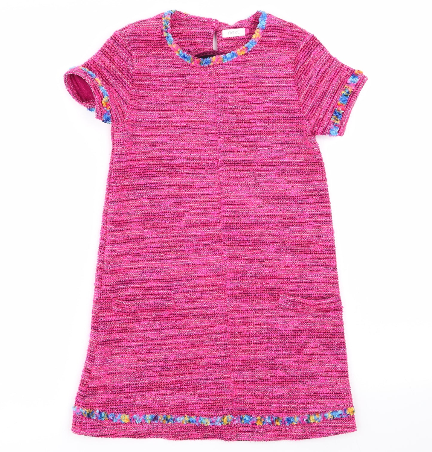 NEXT Girls Pink   Fit & Flare  Size 7 Years