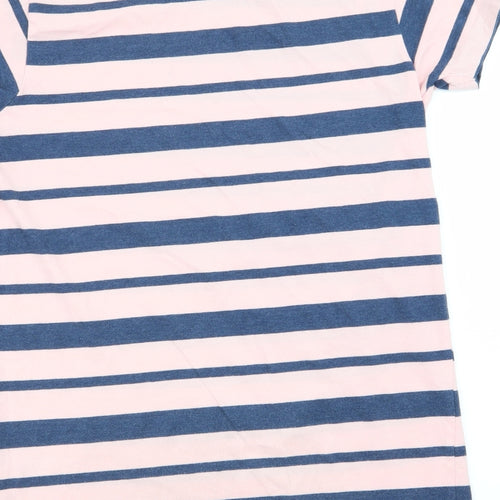 Primark Girls Multicoloured Striped  Basic T-Shirt Size 12-13 Years