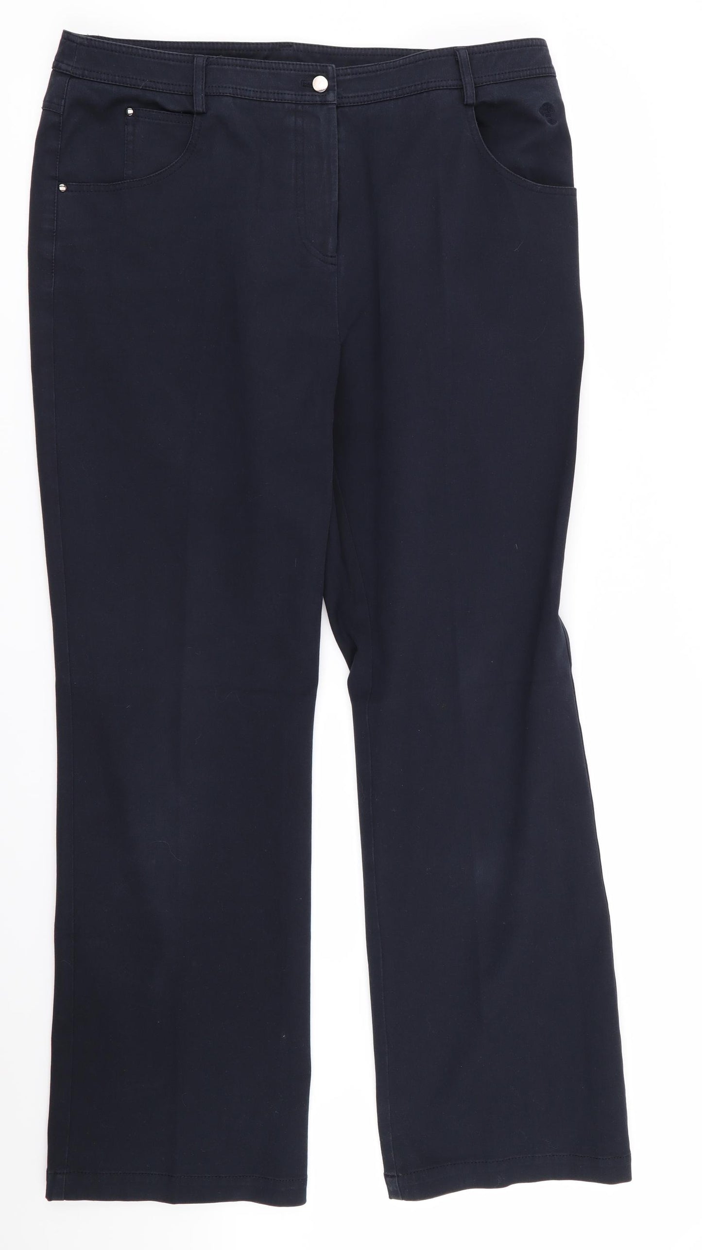 Viyella Womens Blue   Straight Jeans Size 36 in L33 in