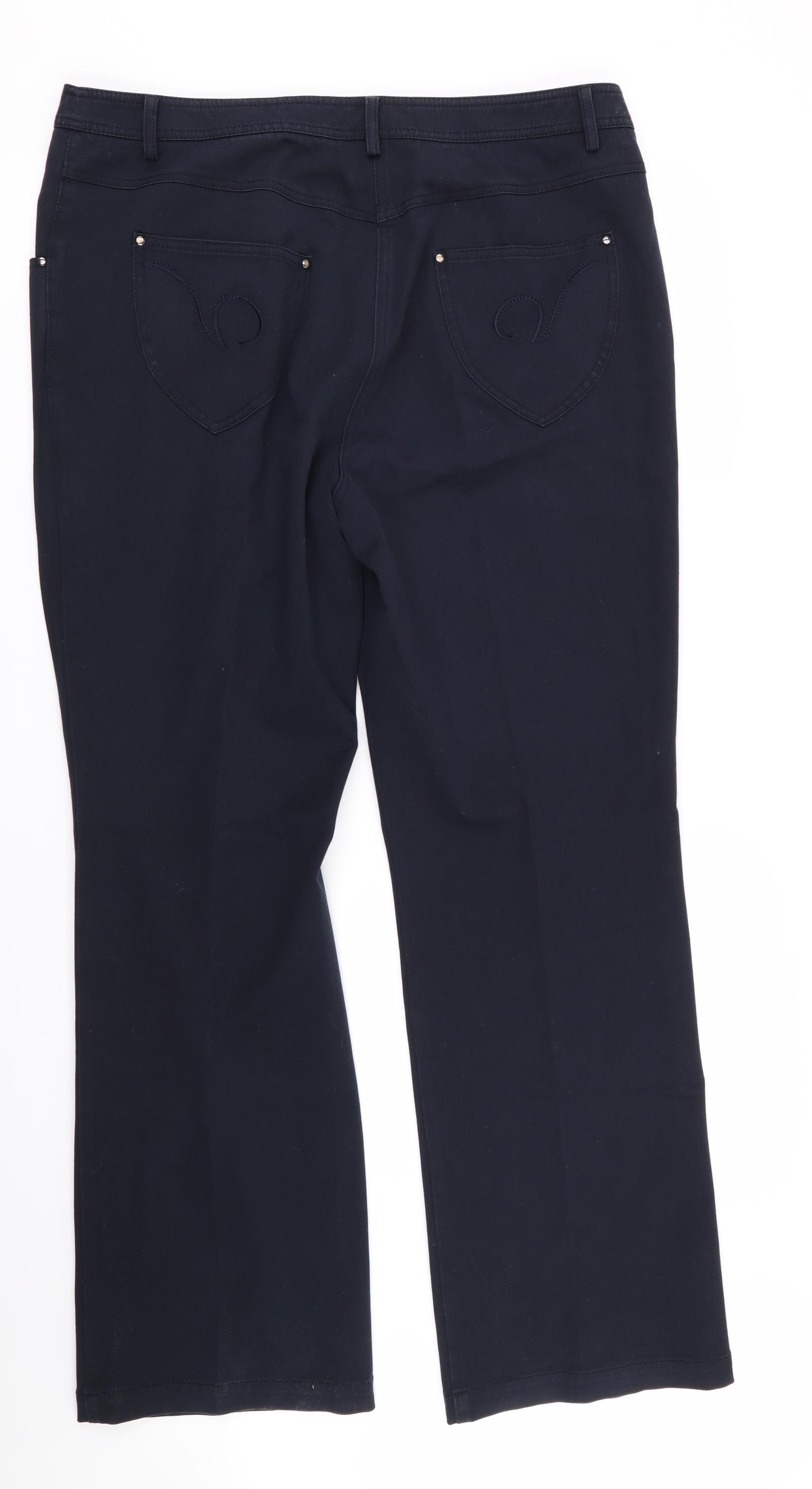 Viyella Womens Blue   Straight Jeans Size 36 in L33 in