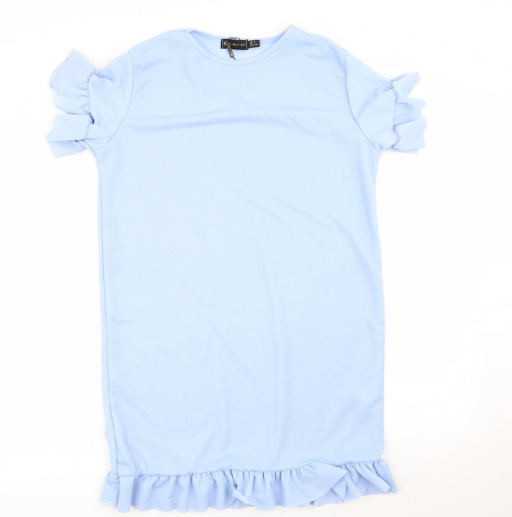 I SAW IT FIRST Womens Blue   A-Line  Size 8