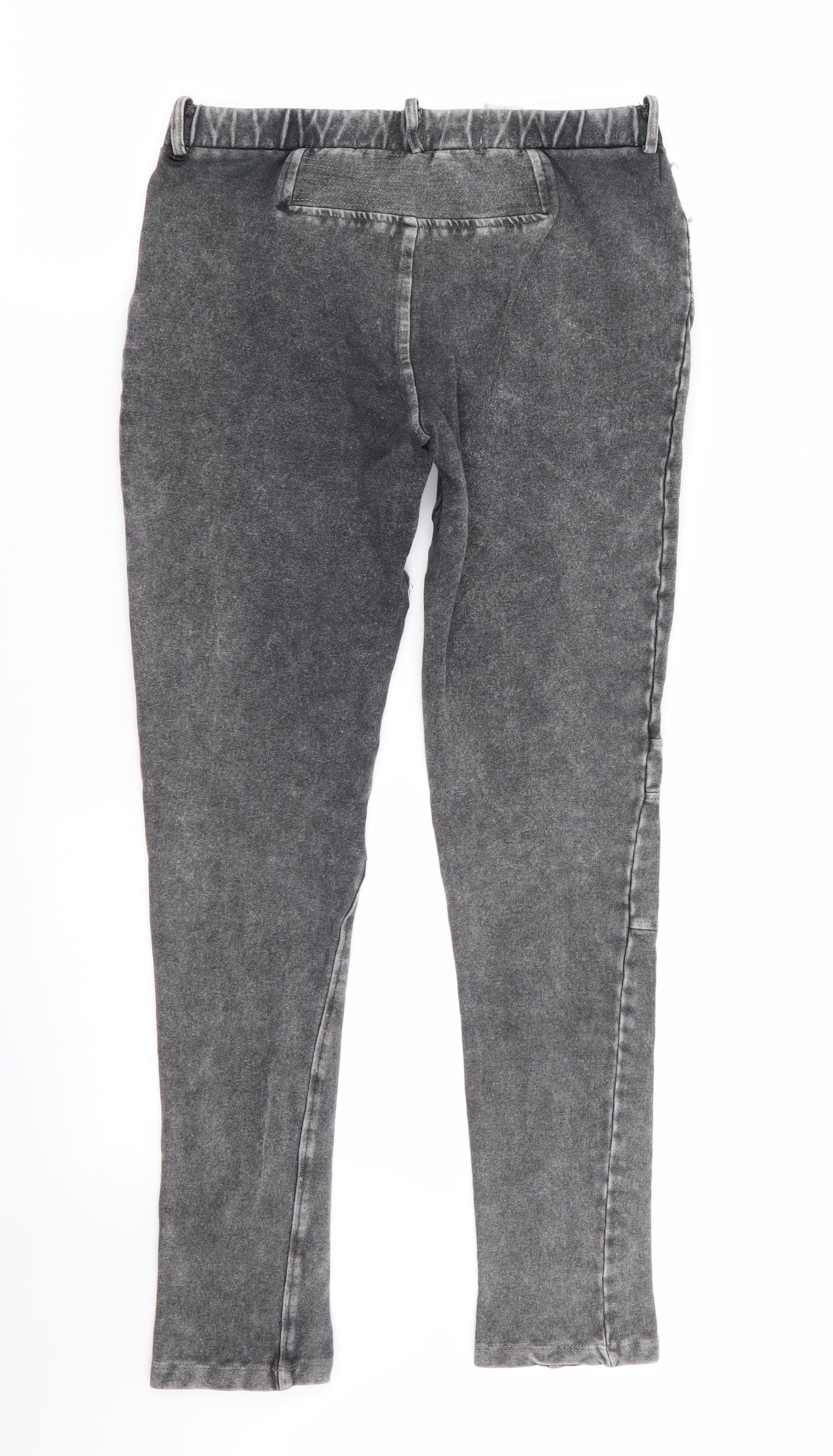 denim factory Womens Grey   Jegging Trousers Size M L27 in - Stretch waistband