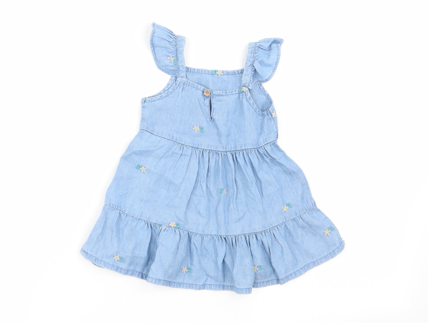 Primark Girls Blue   Fit & Flare  Size 3-6 Months