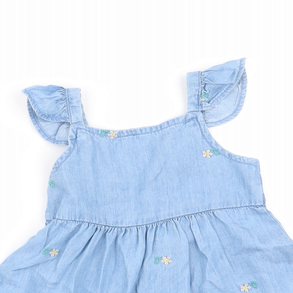 Primark Girls Blue   Fit & Flare  Size 3-6 Months