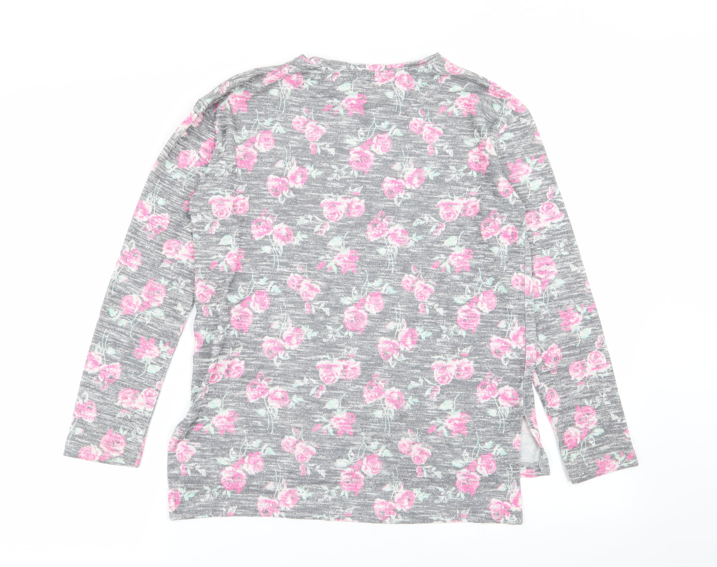 Primark Girls Multicoloured Floral  Basic T-Shirt Size 11-12 Years