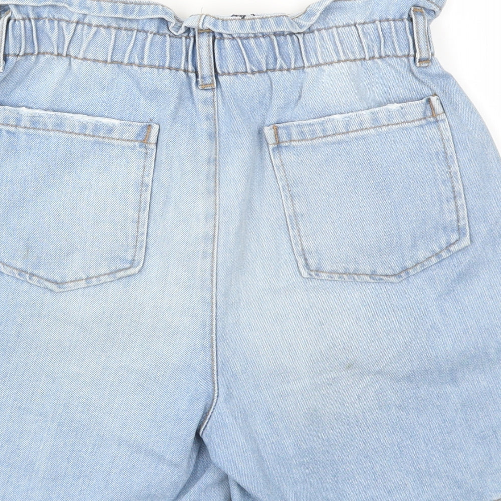 Denim & Co. Girls Blue   Cut-Off Shorts Size 12-13 Years