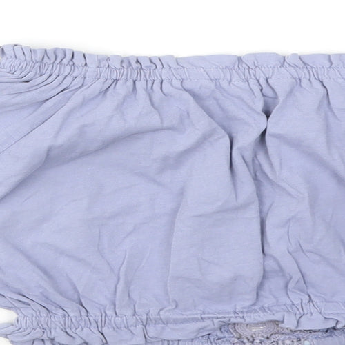 Select Womens Blue   Basic T-Shirt Size 10