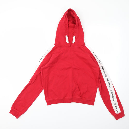 MISS EVIE  Girls Red   Pullover Jumper Size 13-14 Years