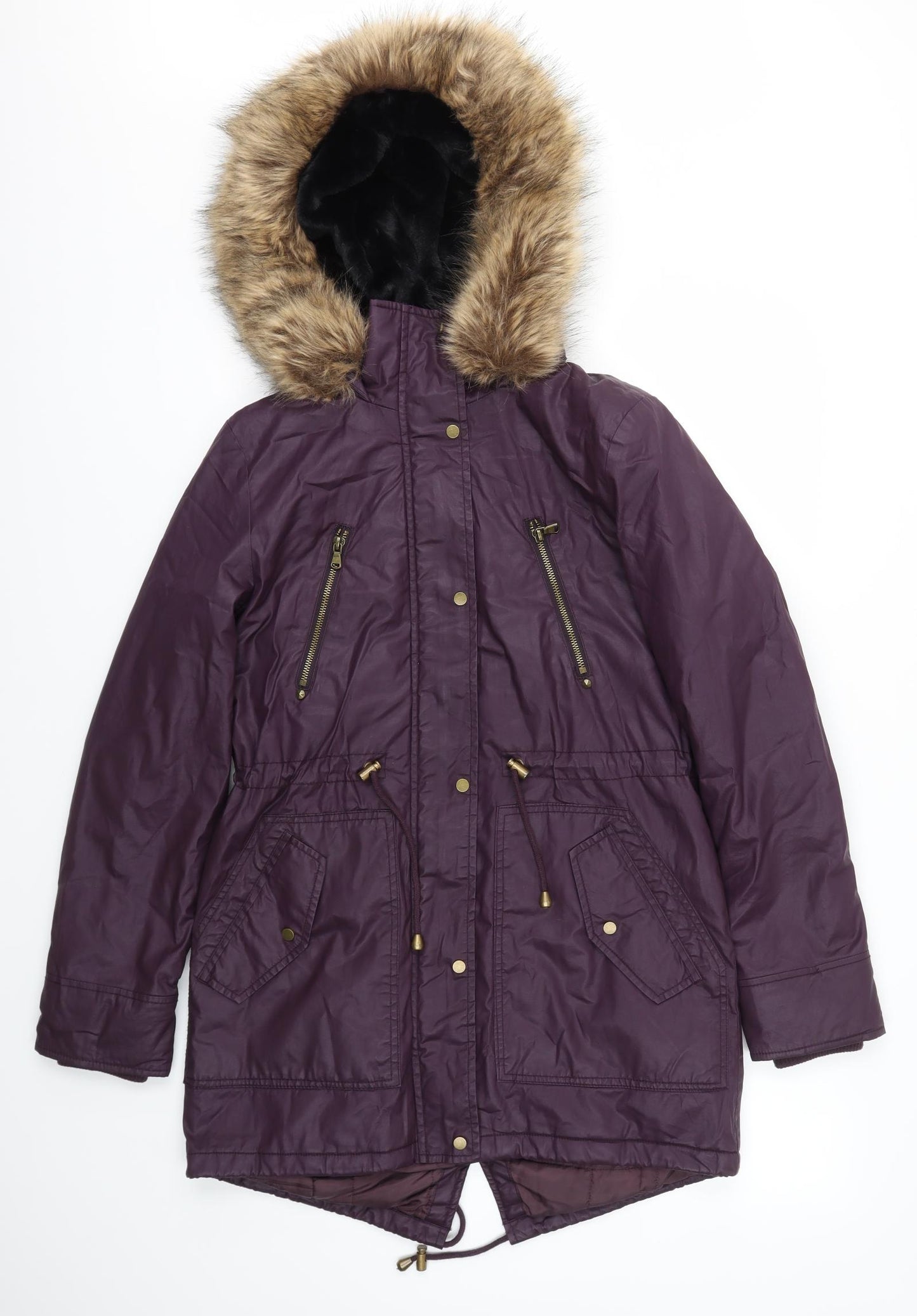 Authentic Womens Purple   Jacket Coat Size 8