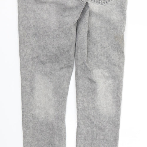 DENIM&CO Womens Grey   Skinny Jeans Size 12 L28 in