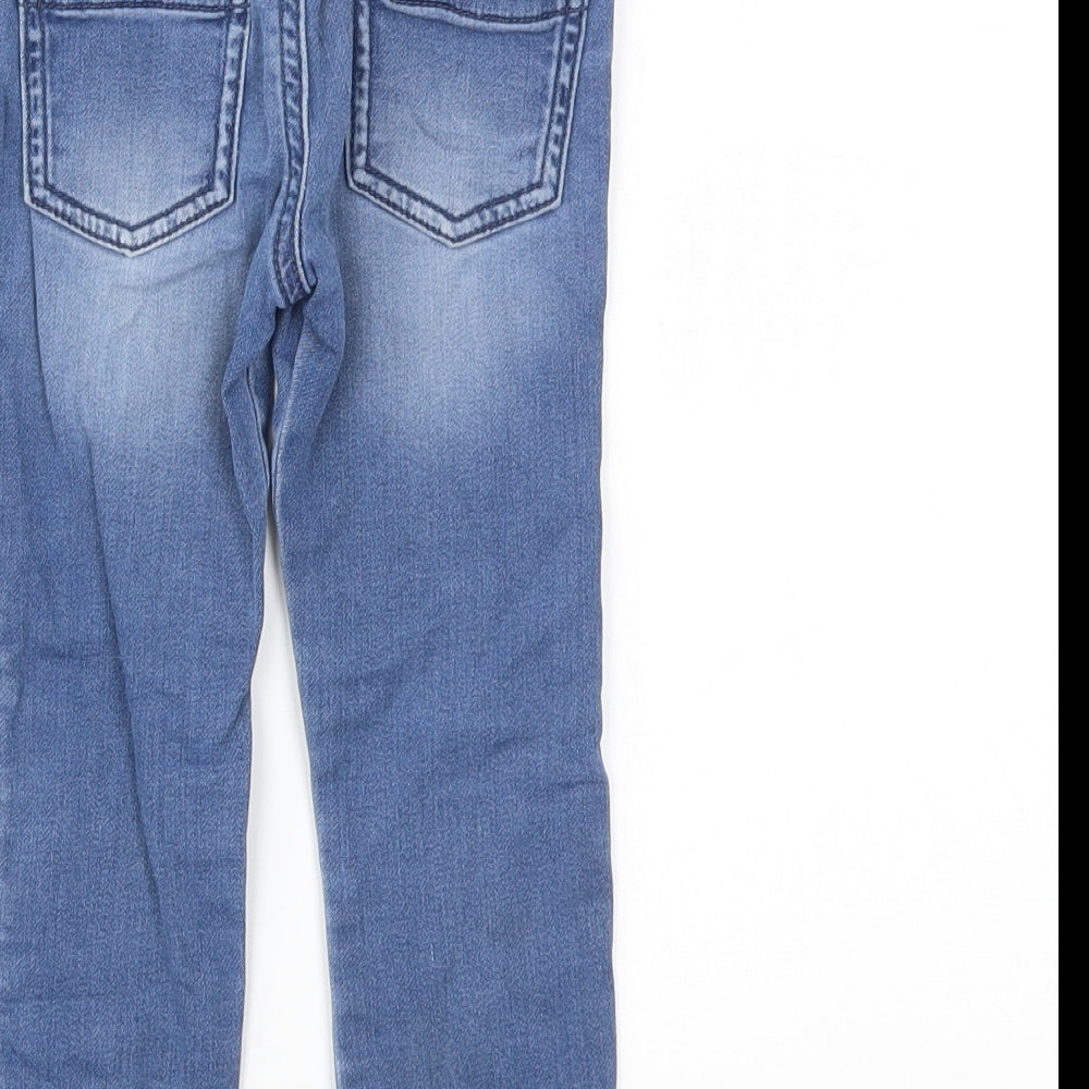 FRED &FLO Girls Blue   Capri Jeans Size 12-18 Months