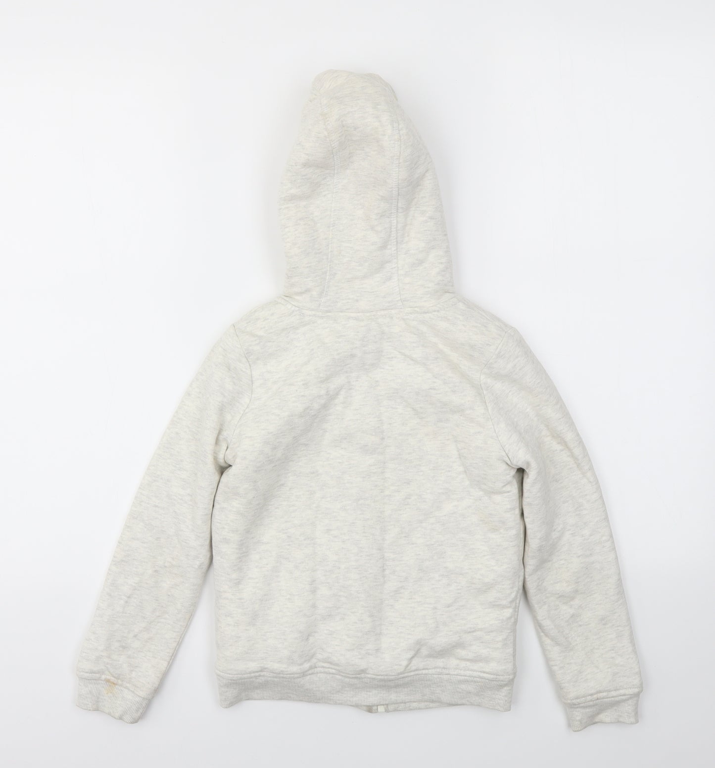 Nutmeg Girls Ivory   Full Zip Jumper Size 7-8 Years