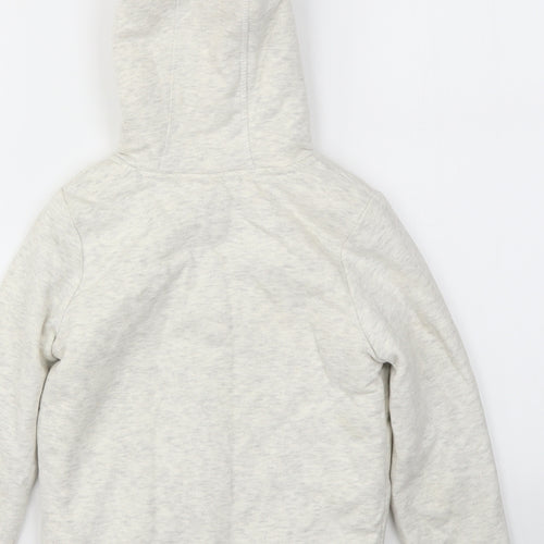 Nutmeg Girls Ivory   Full Zip Jumper Size 7-8 Years