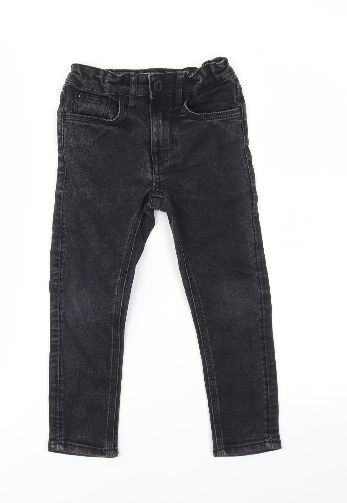 Matalan Boys Black   Skinny Jeans Size 5 Years
