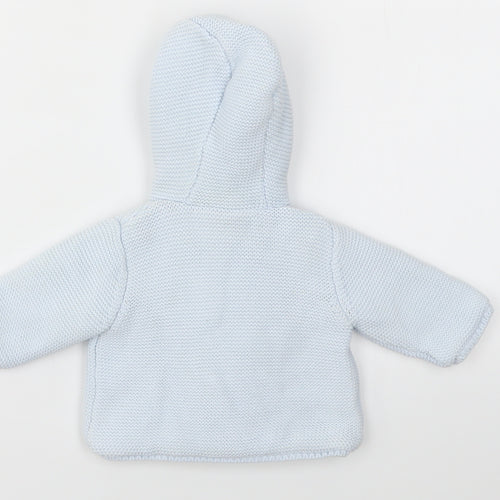 M Boys Blue   Cardigan Jumper One Size