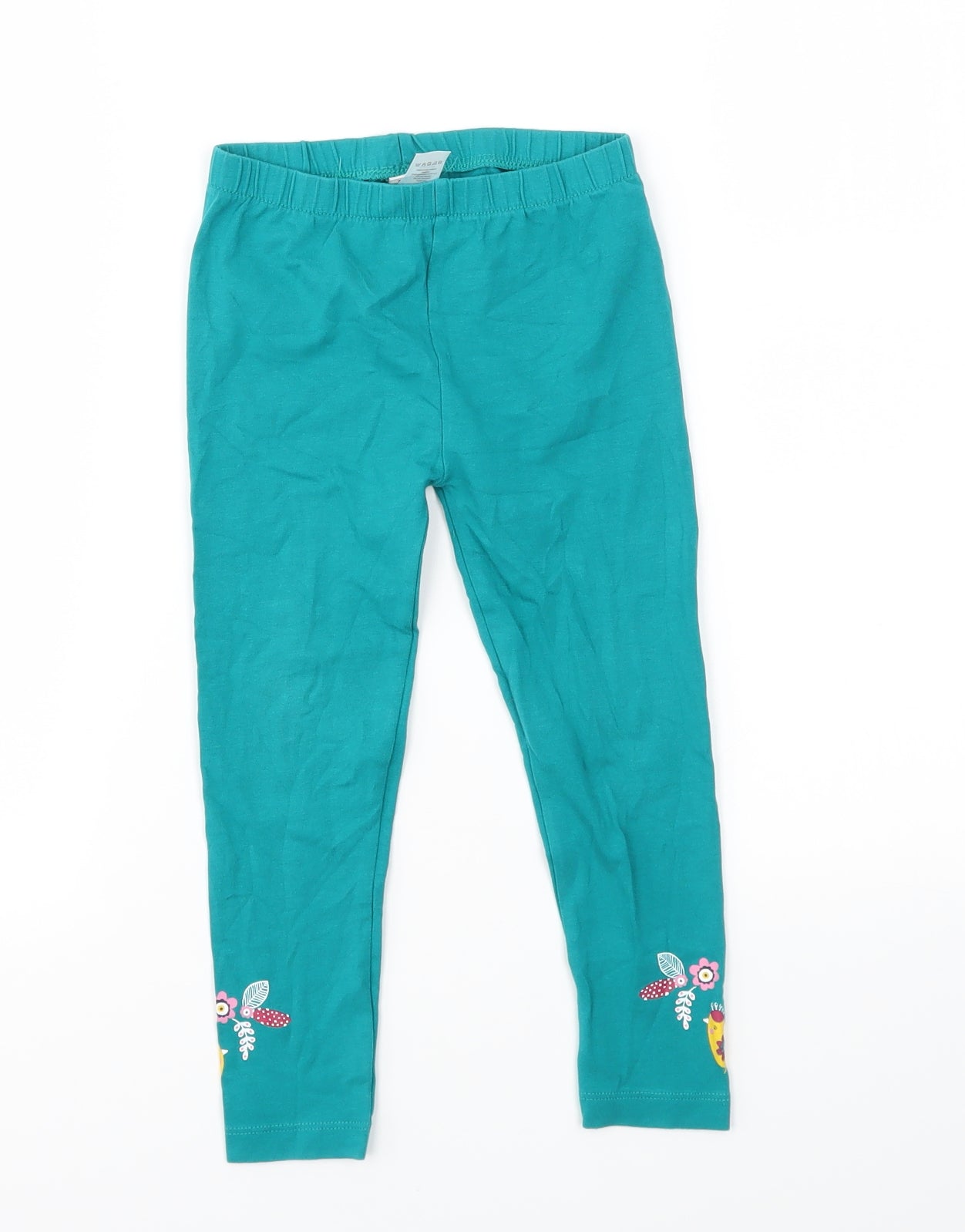 TU Girls Green   Jegging Trousers Size 3-4 Years