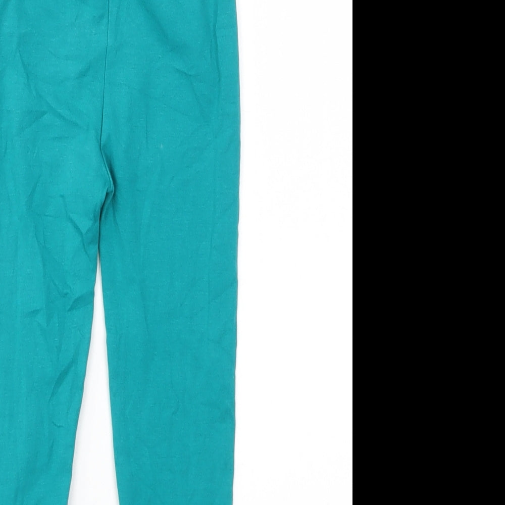 TU Girls Green   Jegging Trousers Size 3-4 Years