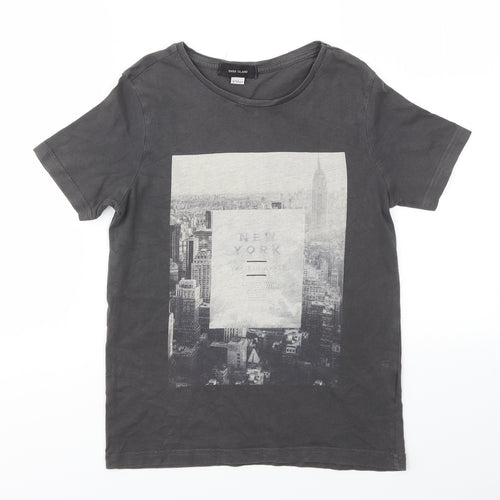 River Island Boys Grey   Basic T-Shirt Size 9-10 Years