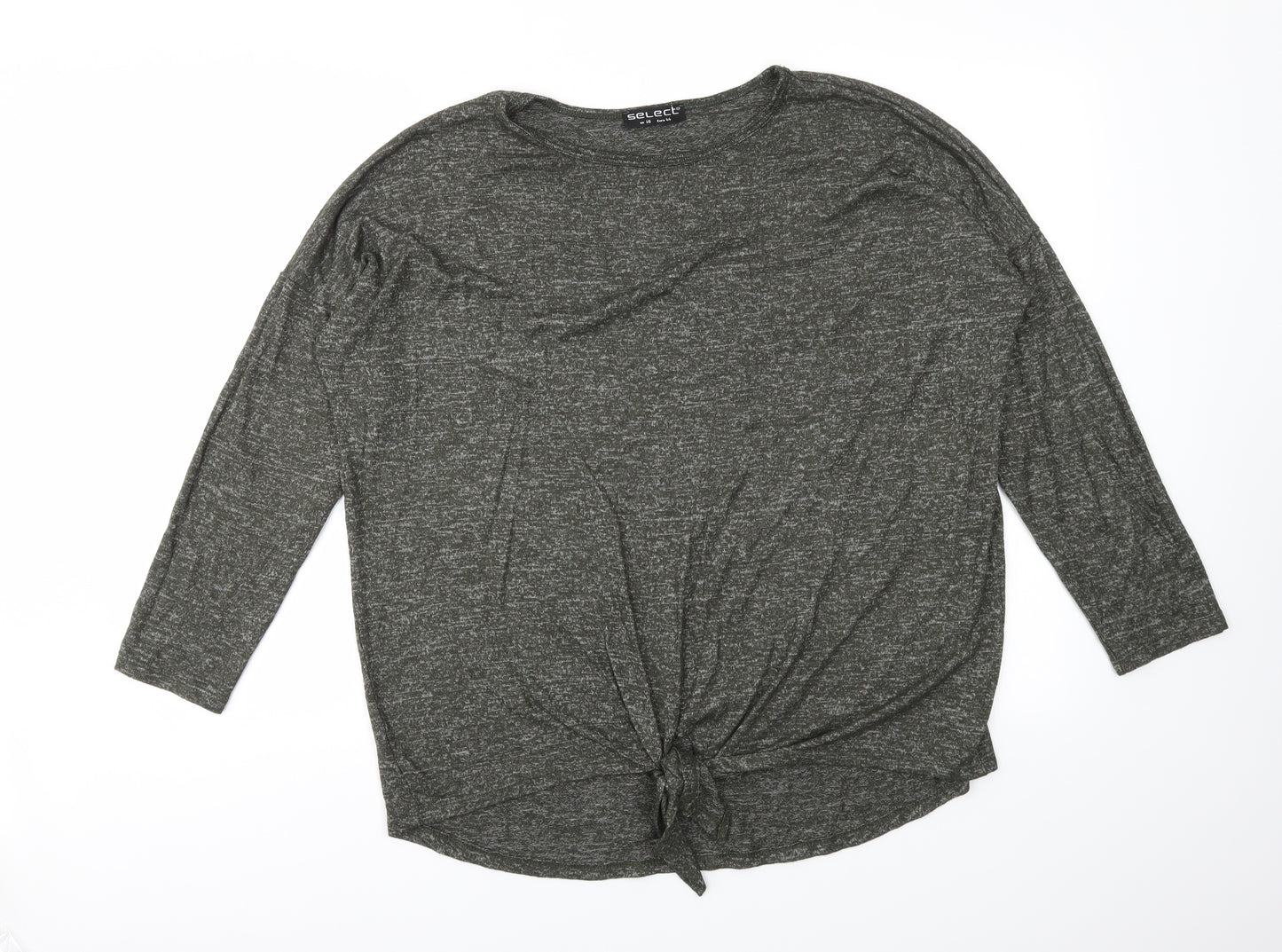 Select Womens Green   Basic T-Shirt Size 16