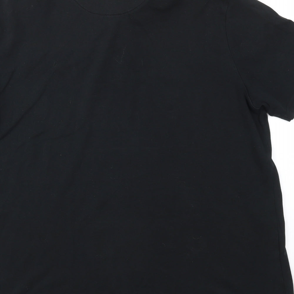 George Mens Black    T-Shirt Size XL