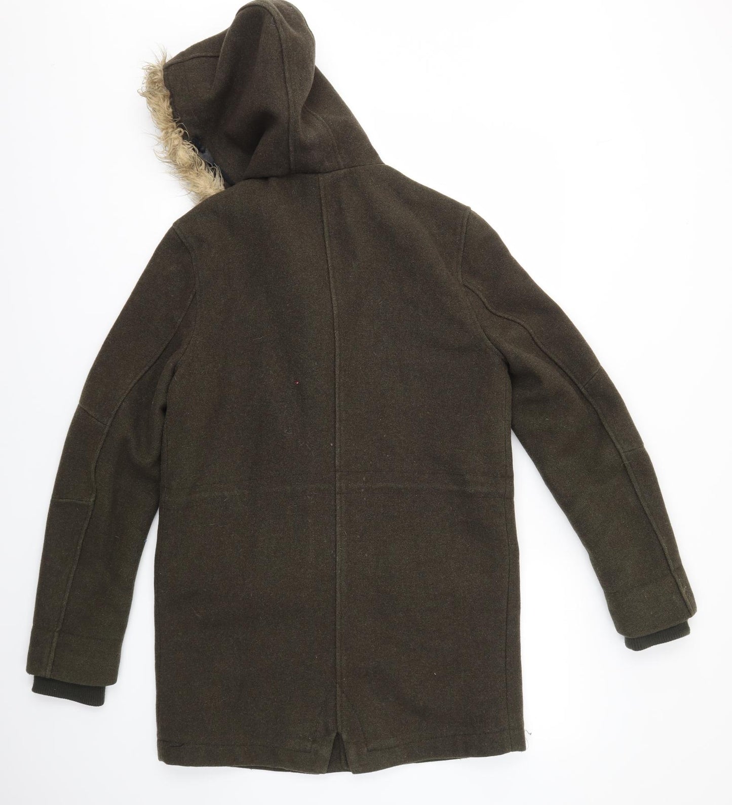 Topman Mens Green   Jacket Coat Size S
