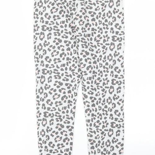 George Girls Multicoloured Animal Print  Jogger Trousers Size 8-9 Years