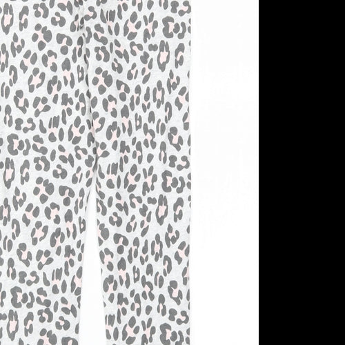 George Girls Multicoloured Animal Print  Jogger Trousers Size 8-9 Years