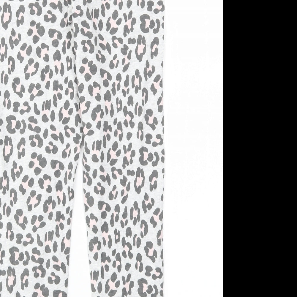 George Girls Multicoloured Animal Print  Jogger Trousers Size 8-9 Years