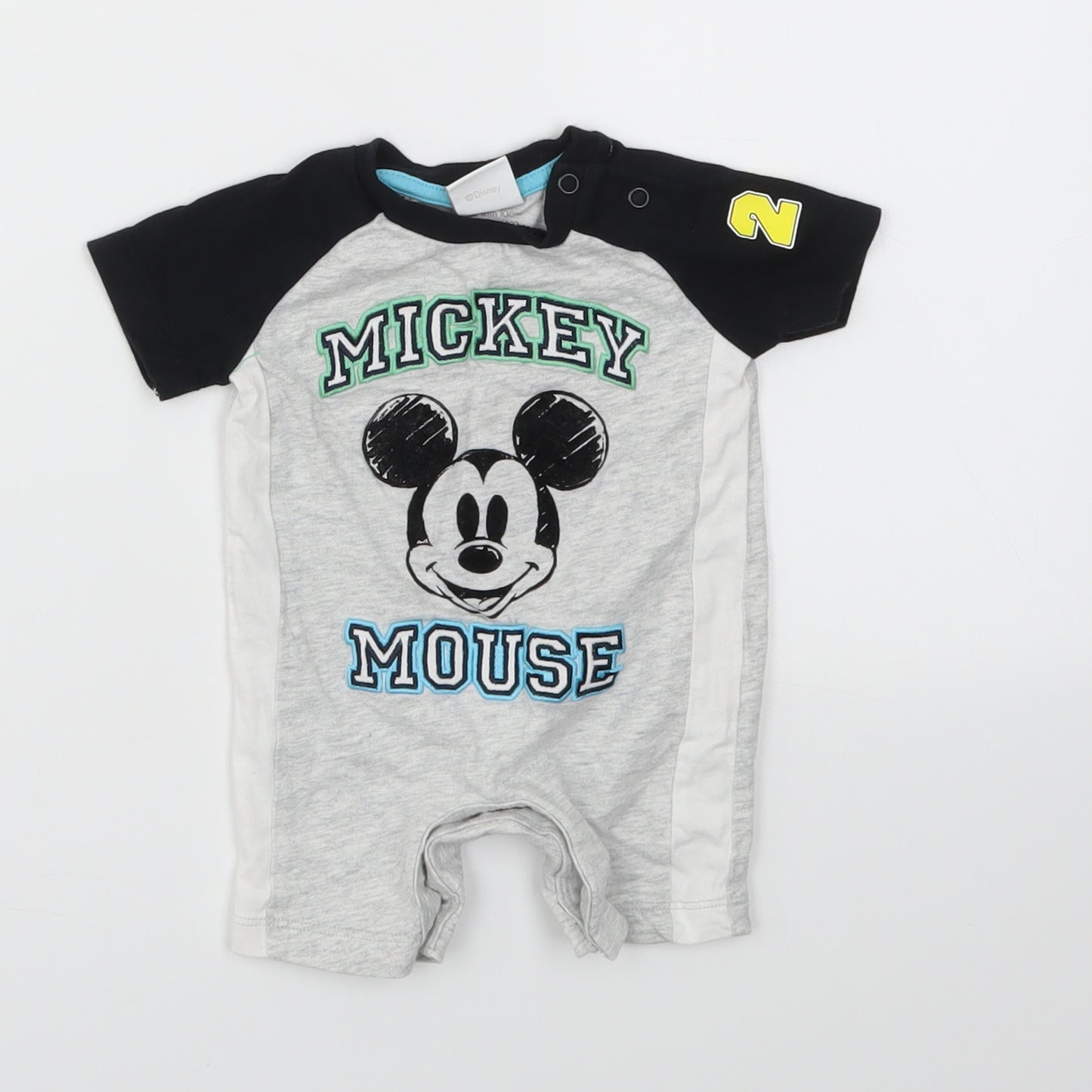 Disney Boys Multicoloured   Babygrow One-Piece Size 3-6 Months