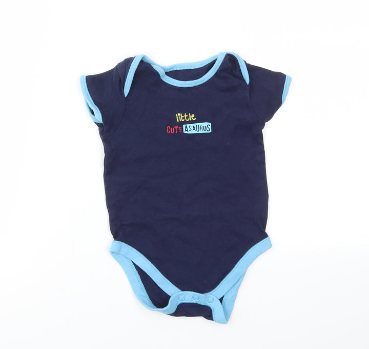 George Boys Blue Babygrow One-Piece Size 12-18 Months