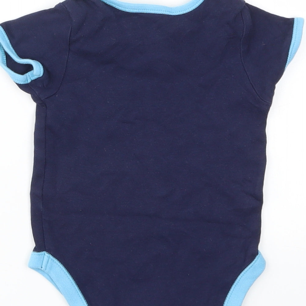 George Boys Blue   Babygrow One-Piece Size 12-18 Months