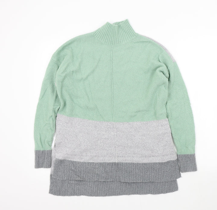 Oasis Womens Green Pullover Jumper Size XS