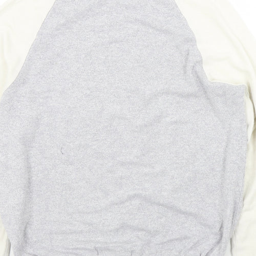 NEXT Womens Grey Solid  Top Pyjama Top Size 14