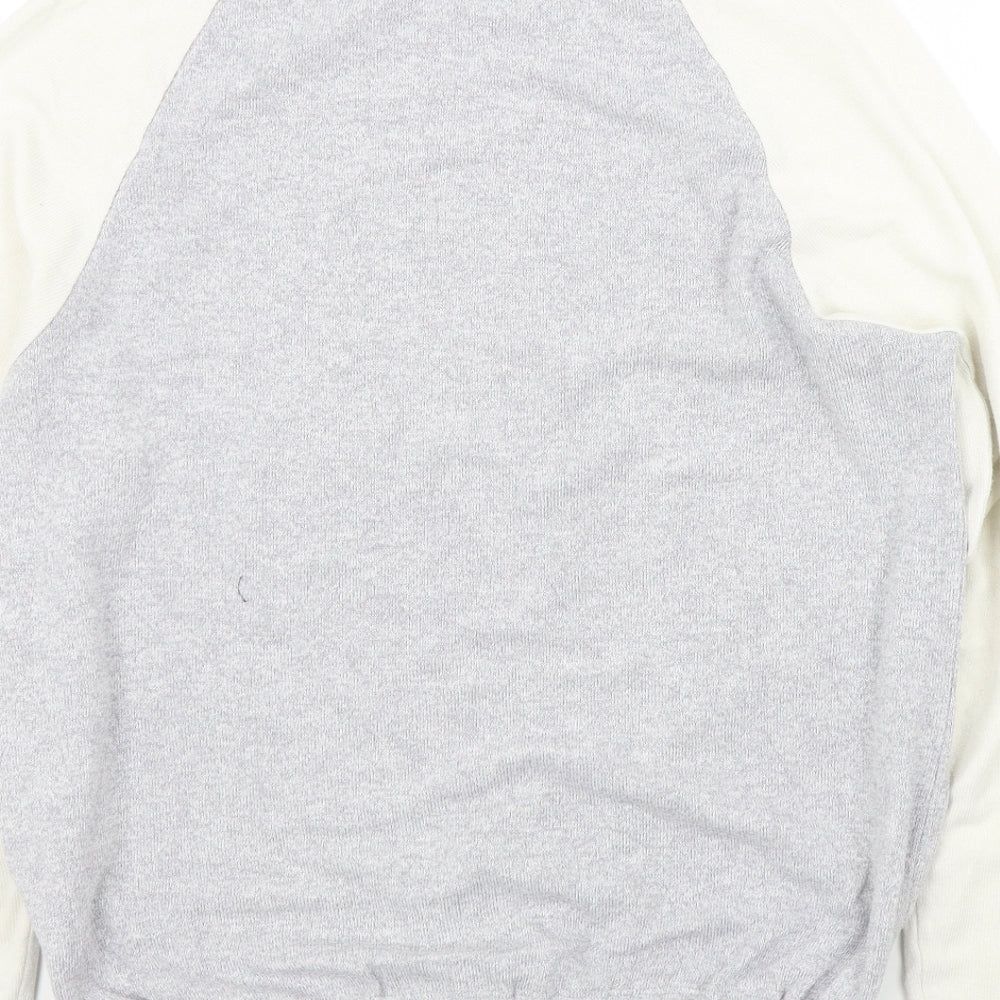 NEXT Womens Grey Solid  Top Pyjama Top Size 14