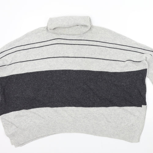 QED London Womens Grey   Pullover Jumper Size M