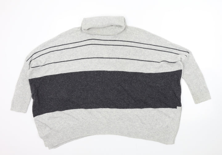 QED London Womens Grey Pullover Jumper Size M