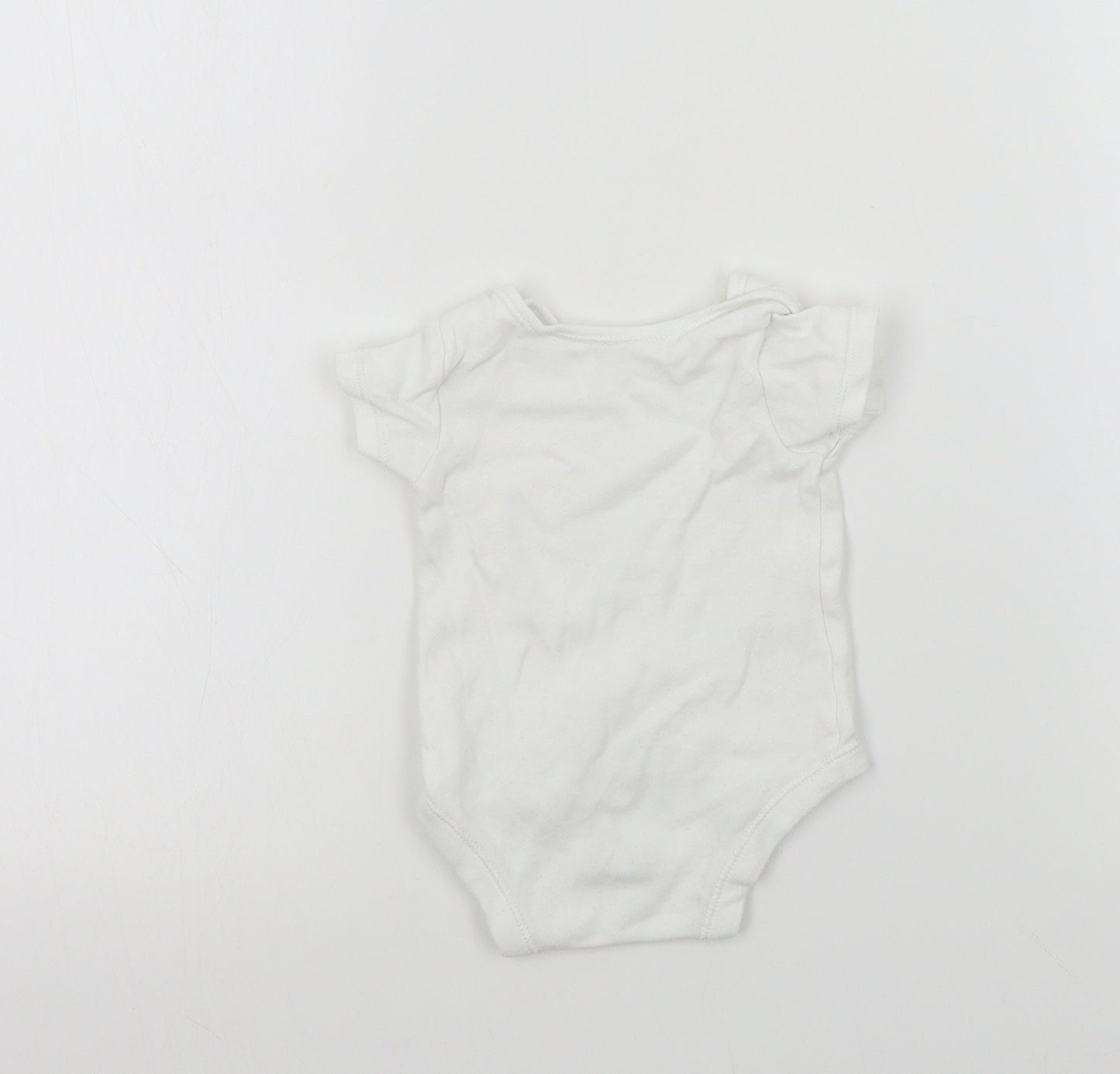 TU Baby White   Babygrow One-Piece Size 0-3 Months