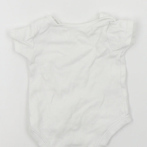 TU Baby White   Babygrow One-Piece Size 0-3 Months