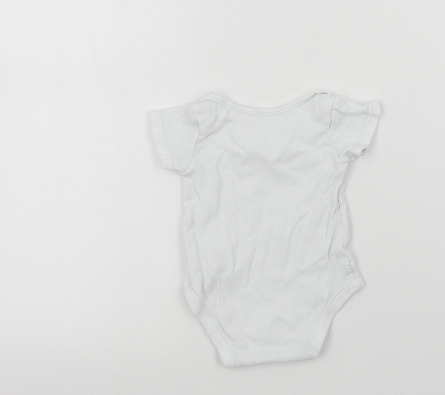TU Baby White Colourblock  Babygrow One-Piece Size 0-3 Months