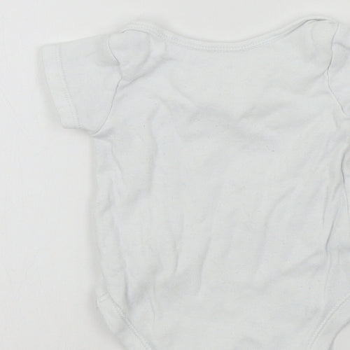 TU Baby White Colourblock  Babygrow One-Piece Size 0-3 Months