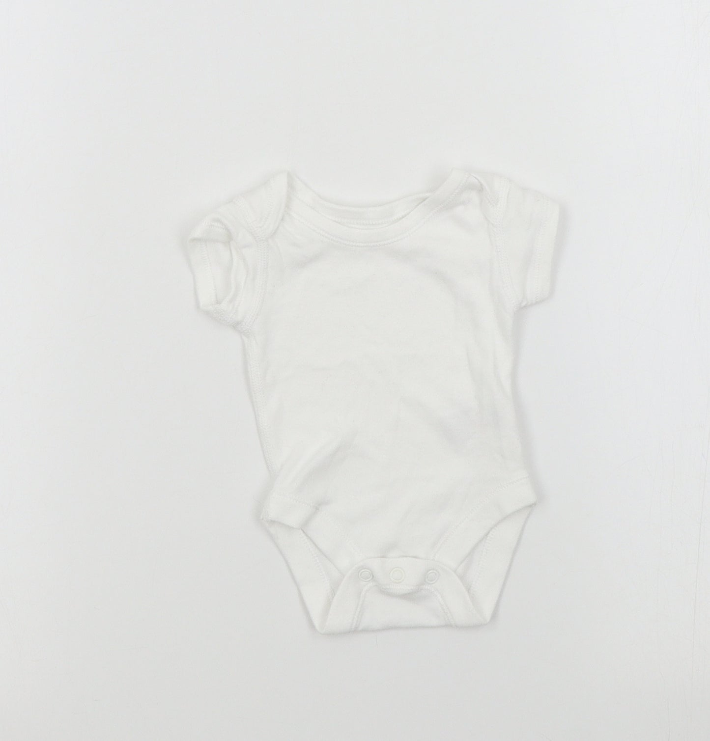 M&S Baby White Colourblock  Babygrow One-Piece Size Newborn