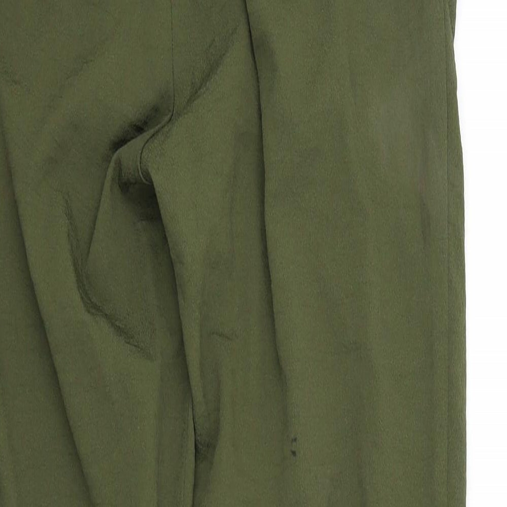 H&M Womens Green   Dress Pants Trousers Size 8 L26 in