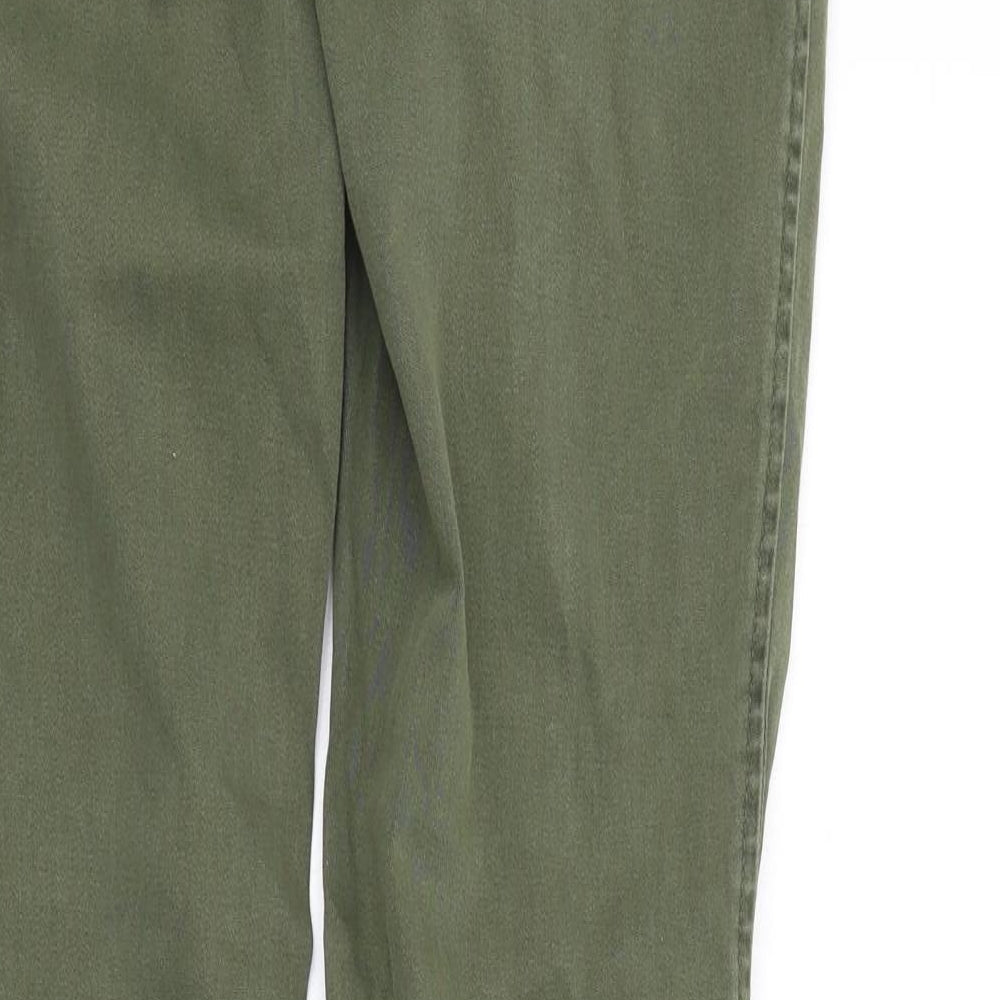 Oasis Womens Green   Trousers  Size 10 L32 in