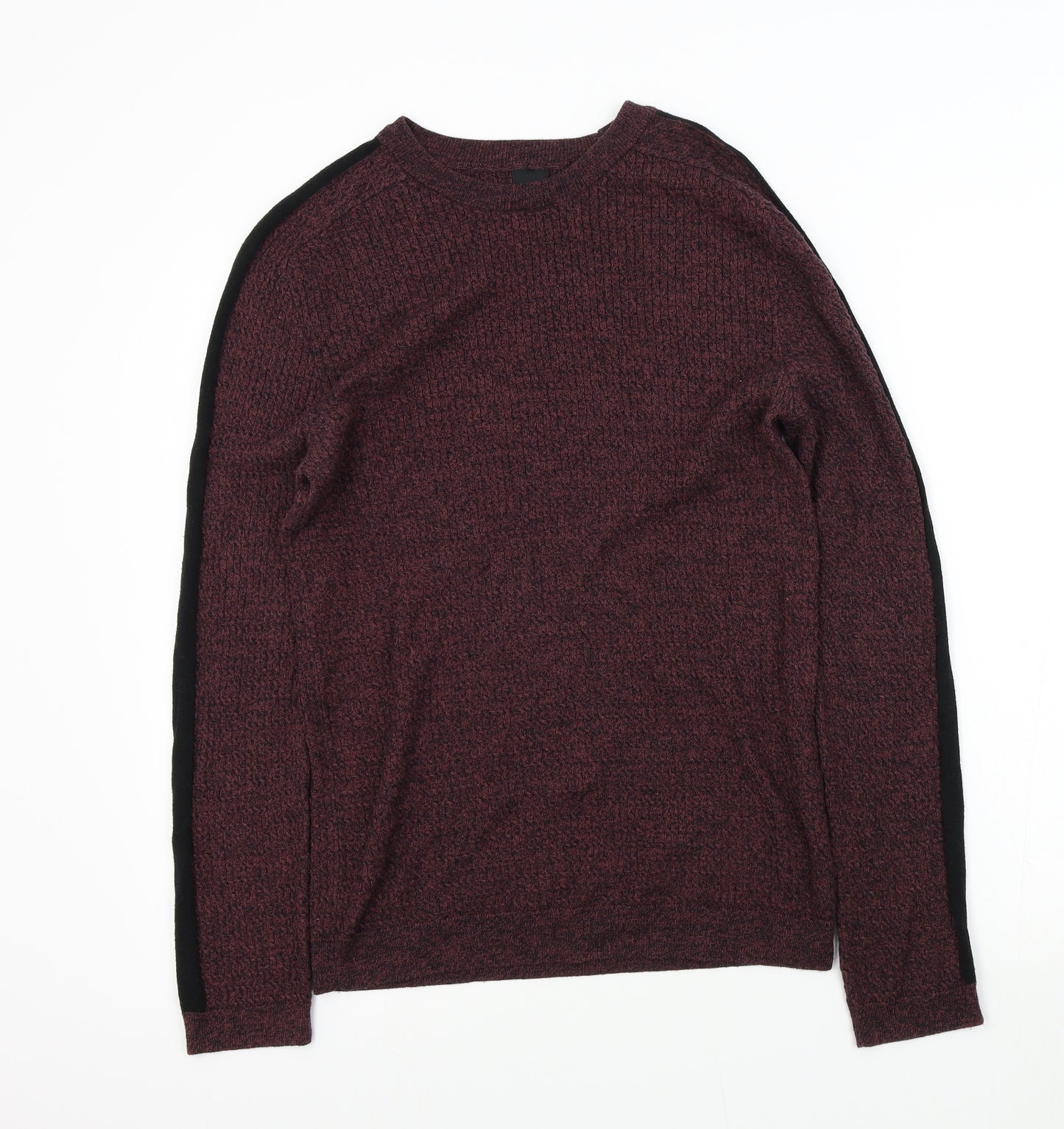 River Island Mens Purple   Pullover Jumper Size M
