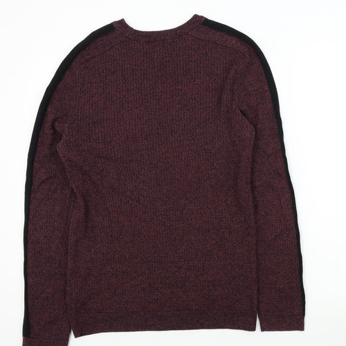 River Island Mens Purple   Pullover Jumper Size M