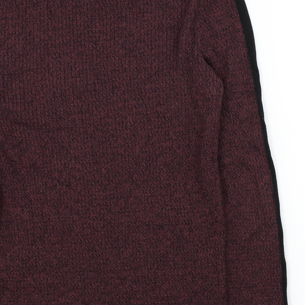 River Island Mens Purple   Pullover Jumper Size M